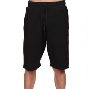 Premium Cotton Sweat Shorts with Silver Details
